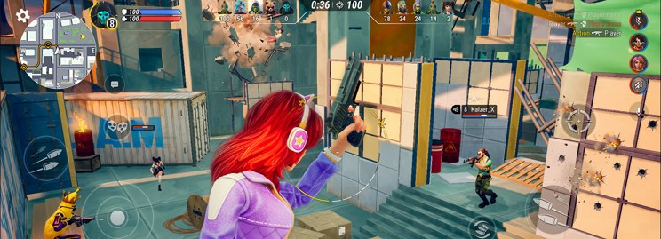 Death Match game mode screenshot